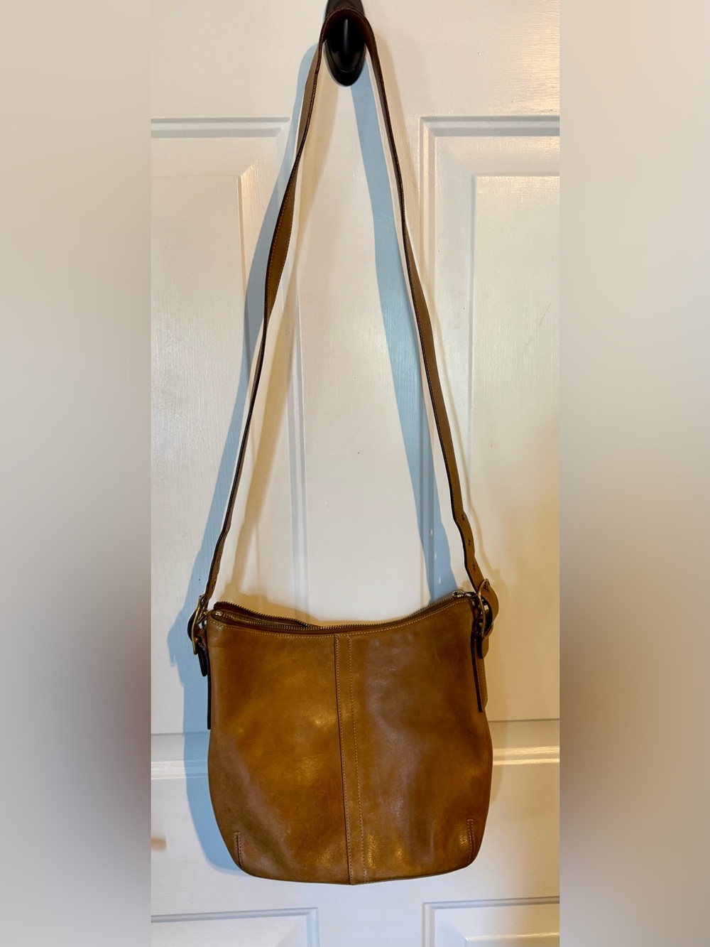 Vintage Y2K Coach Legacy Leather Slim Duffle #9328